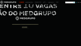What Medgrupo.com.br website looked like in 2015 (8 years ago)