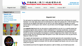 What Magnetic-dart.com website looked like in 2015 (8 years ago)