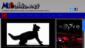 What Mibahia.net website looked like in 2015 (8 years ago)