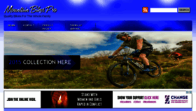What Mountainbikespro.com website looked like in 2015 (8 years ago)
