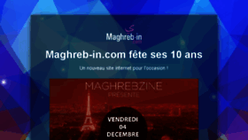 What Maghreb-in.com website looked like in 2015 (8 years ago)