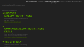 What Malepatternfitness.com website looked like in 2015 (8 years ago)