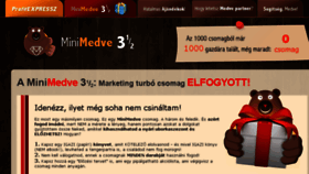 What Marketingmedve.hu website looked like in 2015 (8 years ago)