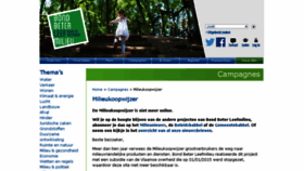 What Milieukoopwijzer.be website looked like in 2015 (8 years ago)