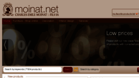 What Moinat.net website looked like in 2015 (8 years ago)