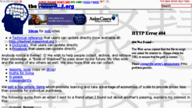 What Massmind.org website looked like in 2015 (9 years ago)