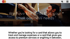 What Mastercardbusiness.com website looked like in 2015 (8 years ago)
