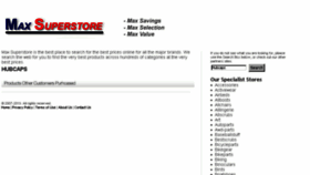 What Max-superstore.com website looked like in 2015 (8 years ago)