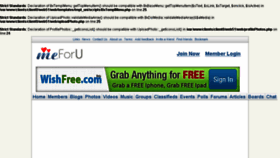 What Meforu.com website looked like in 2015 (8 years ago)