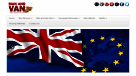 What Man-and-van.me.uk website looked like in 2015 (8 years ago)