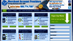 What Merchantaccountproviders.com website looked like in 2015 (8 years ago)