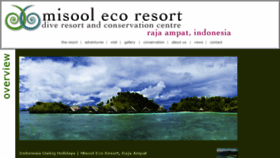 What Misoolecoresort.com website looked like in 2015 (8 years ago)