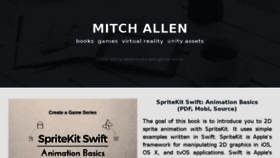 What Mitchallen.com website looked like in 2015 (8 years ago)