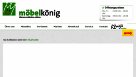 What Moebel-koenig.de website looked like in 2015 (8 years ago)