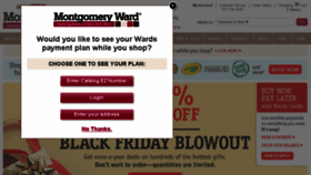 What Montgomeryward.com website looked like in 2015 (8 years ago)