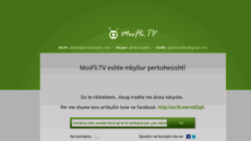 What Mosfli.tv website looked like in 2015 (8 years ago)