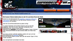 What Motorradstrecken.eu website looked like in 2015 (8 years ago)