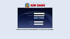 What Mail.diaockimoanh.com.vn website looked like in 2015 (8 years ago)