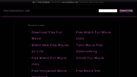 What Moviemotion.net website looked like in 2015 (8 years ago)