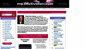 What Mp3motivators.com website looked like in 2015 (8 years ago)