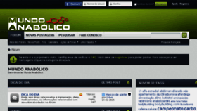 What Mundoanabolico.com.br website looked like in 2015 (8 years ago)