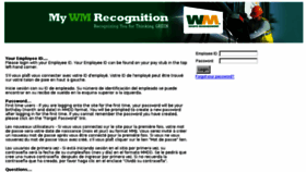 What Mywmrecognition.com website looked like in 2015 (8 years ago)