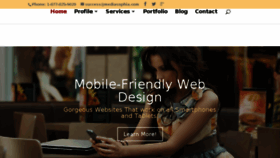 What Mediasophia.com website looked like in 2015 (8 years ago)