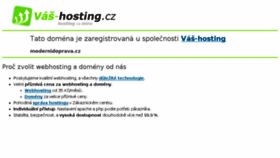 What Modernidoprava.cz website looked like in 2015 (8 years ago)