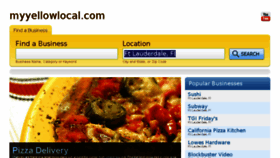 What Myyellowlocal.com website looked like in 2015 (8 years ago)
