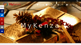 What Mykenzagifts.com website looked like in 2015 (8 years ago)