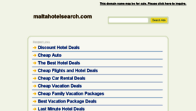 What Maltahotelsearch.com website looked like in 2015 (8 years ago)