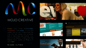 What Mojocreative.com.au website looked like in 2015 (8 years ago)
