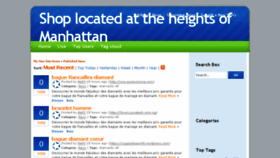 What Manhattanshop.info website looked like in 2015 (8 years ago)