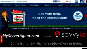 What Mysecretagent.com website looked like in 2015 (8 years ago)