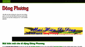 What Maihiendongphuong.com website looked like in 2015 (8 years ago)