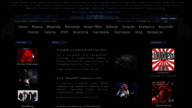 What Metalside.pl website looked like in 2015 (8 years ago)