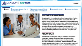 What Mysmarthealth.org website looked like in 2015 (8 years ago)