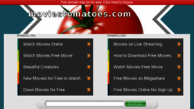 What Moviestomatoes.com website looked like in 2015 (8 years ago)
