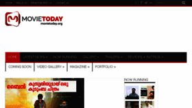 What Movietoday.org website looked like in 2015 (8 years ago)