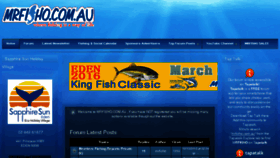 What Mrfisho.com.au website looked like in 2015 (8 years ago)