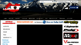 What Motorraddirekt.net website looked like in 2015 (8 years ago)