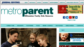 What Metroparentmagazine.com website looked like in 2015 (8 years ago)