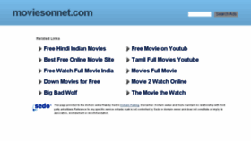 What Moviesonnet.com website looked like in 2015 (8 years ago)