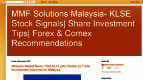 What Mmfsolutionsmy.blogspot.in website looked like in 2015 (8 years ago)