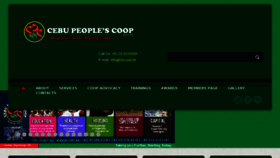 What Mycoop.ph website looked like in 2015 (8 years ago)