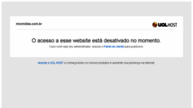What Mixmidias.com.br website looked like in 2015 (8 years ago)