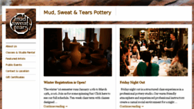 What Mudsweat-tears.com website looked like in 2015 (8 years ago)