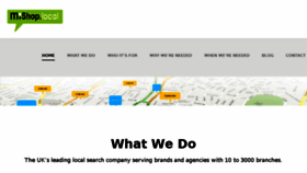 What Mishoplocal.co.uk website looked like in 2015 (8 years ago)