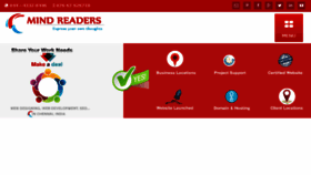 What Mindreaderssoftware.com website looked like in 2015 (8 years ago)