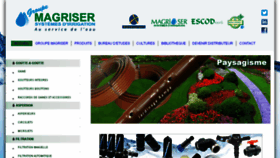 What Magriser.ma website looked like in 2015 (8 years ago)